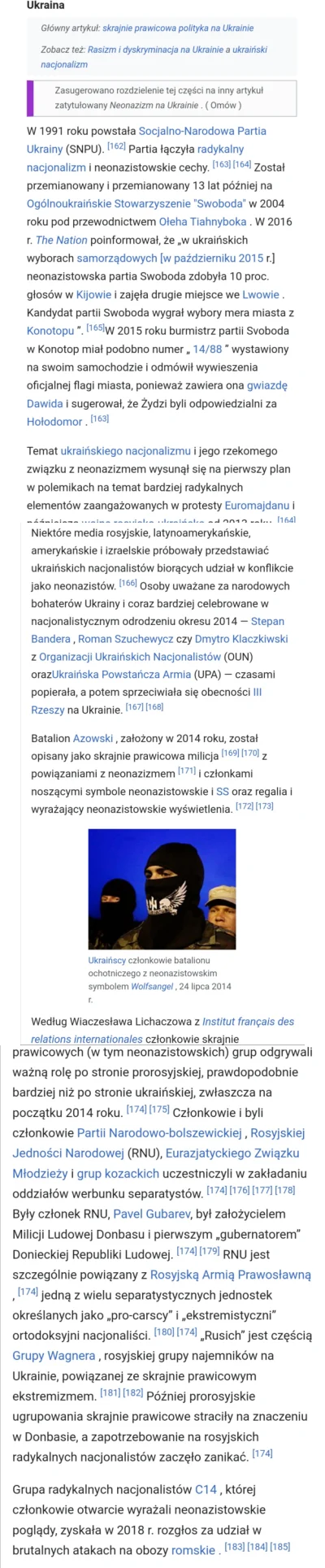 kvas - @kvas: Rosja ma również neonazistów, Ukraina też i są to problemy, które należ...