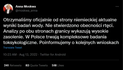 Urzad_Celny - @nbzwdsdzbcps: Tak informuje Minister Klimatu i Środowiska, Anna Moskwa...