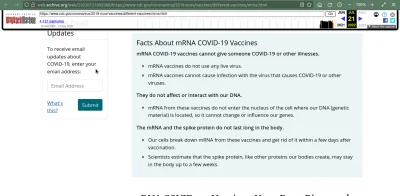 1988BaZyL - CDC usunęło ze swojej strony informację o tym, że mRNA nie utrzymuje się ...