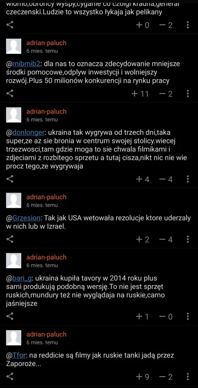 stjimmy - @adrian-paluch: dobrze że ty oczy otwarte od początku konfliktu. Zabawne że...