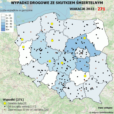 absoladoo - Minął 51 (z 69) dzień wakacji.

W ciągu ostatniej doby miało miejsce 8 ...