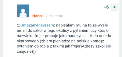 K.....0 - @Hana1: 

To już jest nękanie!

A to, że zbiera pieniądze na polskie ko...