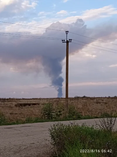 Aryo - Dzień Dobry. Na Krymie pod Dżankojem wybuchy amunicji z rana :)


#ukraina ...