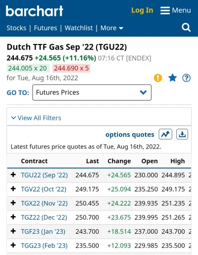 picasssss1 - Ceny gazu w Europie #!$%@?ło, dodatkowo cena megawatogodziny w Niemczech...