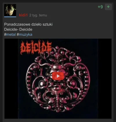 kewis94 - @kidi1: oczywiście się musiał zesrać fan metalu bo nikt inny tak nie sra si...