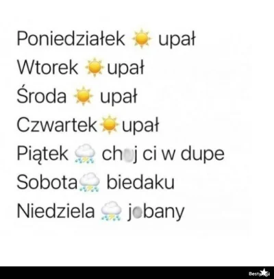 running - @Chodtok: mnie bardziej #!$%@? klasyczna polska pogoda na weekend¯\\(ツ)\/¯