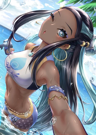 mesugaki - #anime #randomanimeshit #pokemon #pokemonswordandshield #nessa