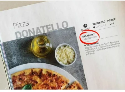 felicitym - > @Viado: zastanawia mnie ten przepis na pizzę w 10 minut.
Nie dziękuj :p