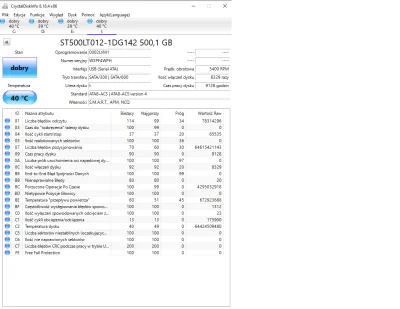 piotrek2555 - #dysk #hdd #ssd #it #komputery #disc #crystaldisk #smart Ile pożyje ten...