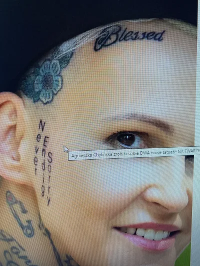 Jordandc - #chylinska #dziary #tatuaze #twarz w jakim języku jest pisane to never end...