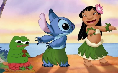 zielona-rzapka - lilo & stitch & pepe
#pepe #apustaja #smutnazaba #tworczoscwlasna #...