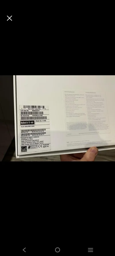 akaastrq - @Kolorowezworki: MacBook 13 128gb 2020 rok
Jest tylko takie zdjęcie naraz...