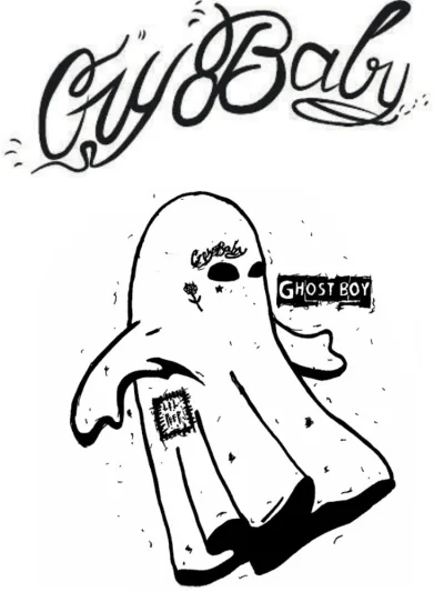 y3ll - lepiej sobie wydziarać crybaby czy ghost boy? 
#lilpeep #tatuaze #dziary #pyt...