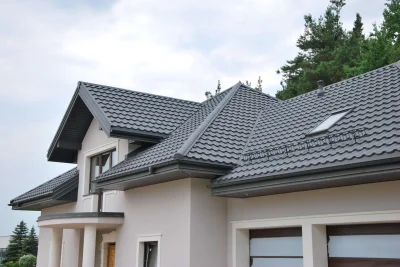 pesymistyk - Dlaczego na nowych domach robi się dachy w czarnym kolorze? To się nie n...