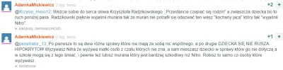 gracjan-rozenek - @AdamkaMickiewicz: ładnie to na czyjeś dziecko wjeżdżać? Czyjegoś d...