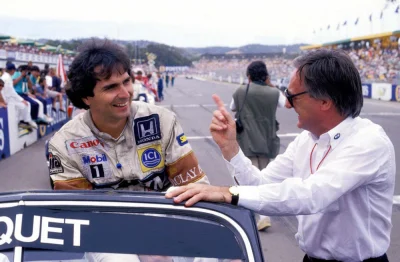 R.....8 - Nelson Piquet i Bernie Ecclestone, GP Australii 1987

#f1 #100dniznelsone...