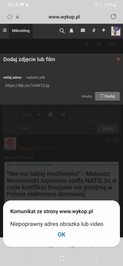 K.....s - @eM-Ka Z hostingu też nie mogę nic dodać.Teraz poszło, ale w komentarzu