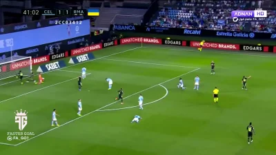 f....._ - Celta Vigo 1:[2] Real Madryt 

Luka Modric 42' - ładny gol 

https://stream...