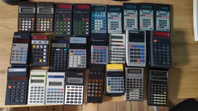 6.....2 - #hobby #kolekcja #kalkulator #kalkulatorboners #chwalesie 
Mam dziwne hobb...