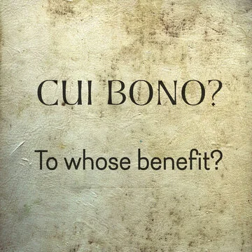 vendaval - Stara rzymska zasada mówi: „cui bono, qui prodest” – „czyja korzyść, tego ...