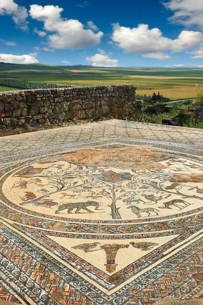 IMPERIUMROMANUM - Piękna mozaika rzymska w Volubilis

Rzymska mozaika z Domu Orfeus...