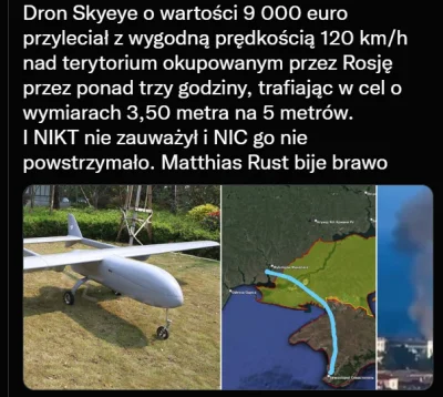 yosemitesam - #ukraina #wojna #krym #drony
#rosja 
Wyjaśniło się wczorajsze uderzen...