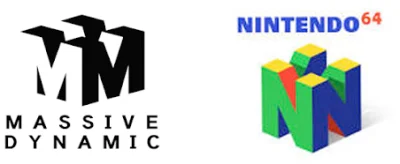 aptitude - Czy mi się wydaje, że logo "Massive Dynamic" i "Nintendo 64" są dość podob...