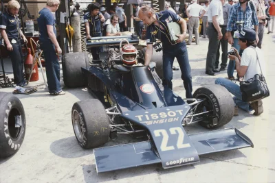 R.....8 - Nelson Piquet w bolidzie zespołu Ensign, GP Niemiec 1978. Był to jego debiu...