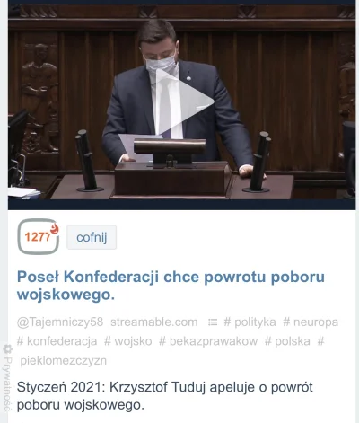 gardzenarodowcami - @Frasad: #pieklomezczyzn, a potem cyk na konfederacje, która tych...