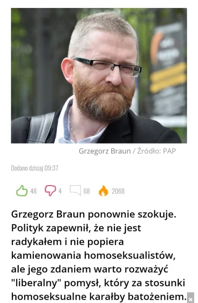 F.....d - @Devhar: Jeden z topowej trójki fanatyków Konfederacji warto wspomnieć, obr...