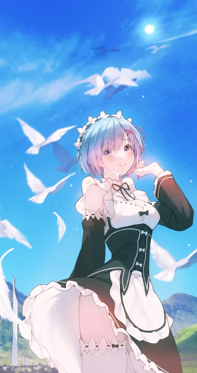 Meister431 - #randomanimeshit #anime #rezero #rem #Patch