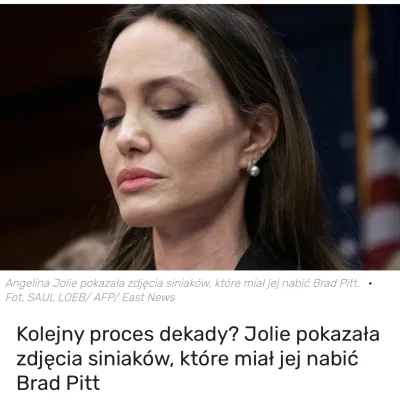 podomka - Nie będzie. Brad nie będzie mógł pozwać Angeliny o zniesławienie, ponieważ ...