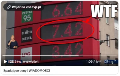 janekplaskacz - Spadają ceny paliw: