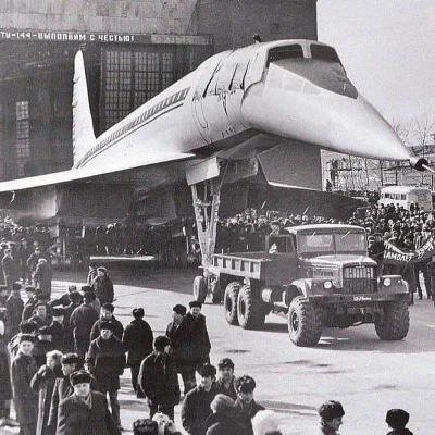 JanParowka - Tupolev TU-144, pierwszy na świecie komercyjny naddźwiękowiec.
1 lot od...