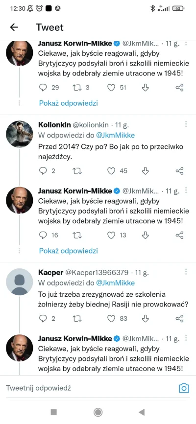 LordNargogh - Korwin to juz tylko przekleja narzucony przekaz.