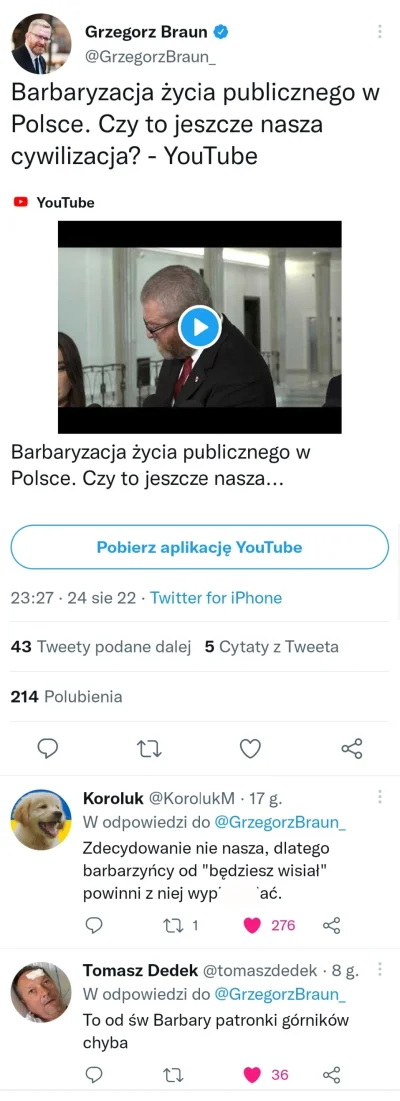 Z.....n - Pisze to człowiek, który NIGDY PRZENIGDY nikomu śmierci nie życzył. Prawdzi...