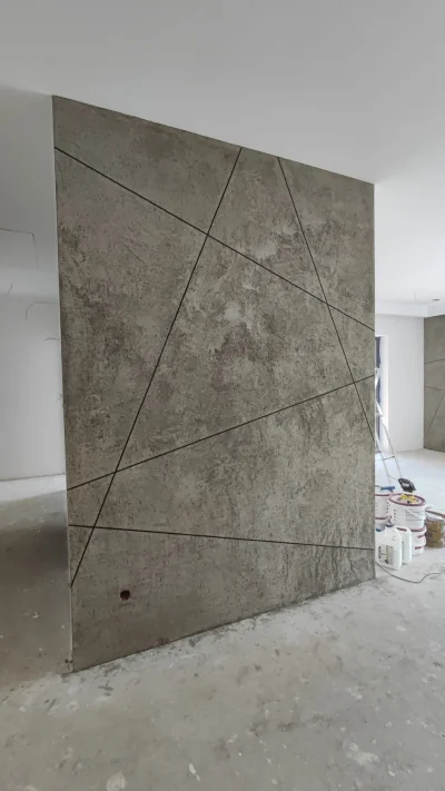 Sc3eaM - Chwalę się, własnoręcznie zrobiony beton dekoracyjny. (ʘ‿ʘ) 
#remontujzwykop...