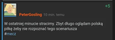 PeterGosling - Było pewne #mecz