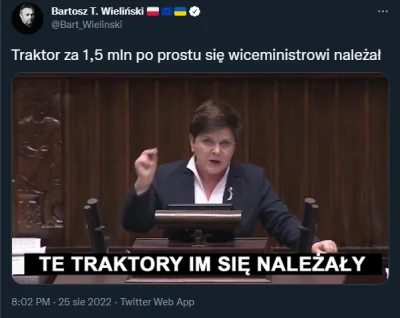 TheNatanieluz - Traktor za 1,5 mln zł po prostu się wiceministrowi należał!

https:...
