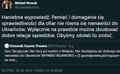 IdillaMZ - Jestem przeciwny uprawianiu takiej typowo polskiej martyrologii, że wszysc...