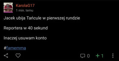 rvtzkv - @KarolaG17 jak coś to w ustawieniach możesz usunąć konto ( ͡° ͜ʖ ͡°)
#famemm...