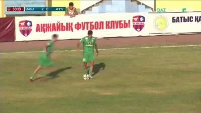 Ziqsu - Piotr Grzelczak
Akżajyk Orał - FK Atyrau 2:[1]
#mecz #golgif #golgifpl #gol...