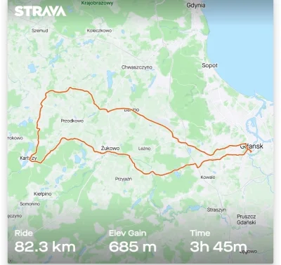 kitsunegari - #strava #gravel #gravelove #kwadraty #rower #trojmiasto #komoot 

Dziś ...