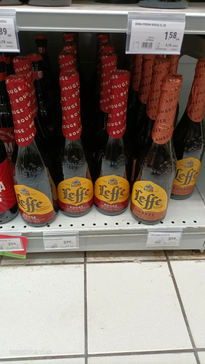 Bjorn_Skurvensen - Jak byłem we Włoszech to tam Leffe jest w butelkach 0,75 ot taka c...