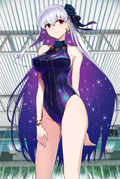 mesugaki - #anime #randomanimeshit #fategrandorder #fate #kama #swimsuit