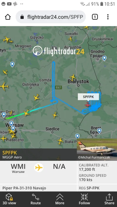 aefgagrRGH - Robia jakies swierze mapy? Czy jak?
#flightradar24