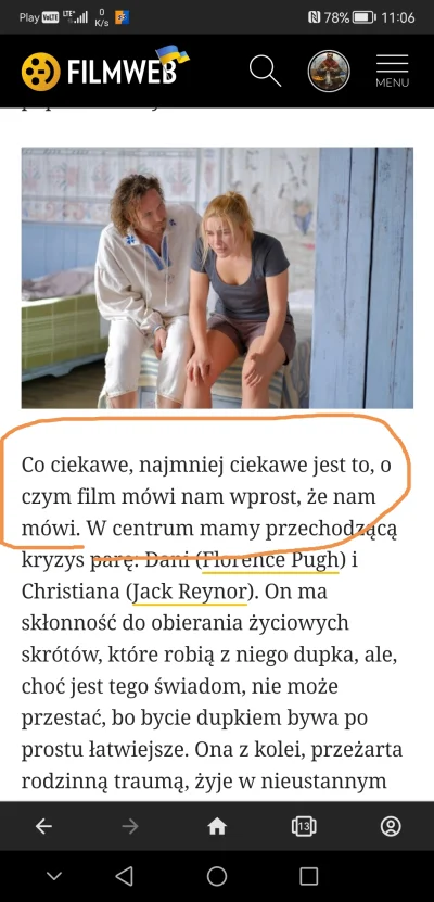 K.....y - Krytyk filmowy stworzył recenzję filmu.
(╯°□°）╯︵ ┻━┻
#film #filmweb