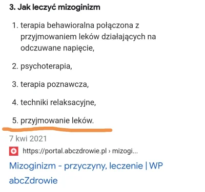 Rajbond - Wiecie że na mizoginię(niechęć do kobiet) są leki? XD Tak, #!$%@? leki XD
...