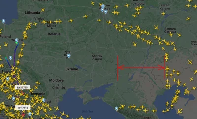 wolbiend - Czy ktoś może mi wyśnić dlaczego samoloty lecące np z Gruzji do Moskwy omi...