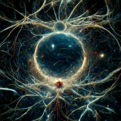 berecik - #midjourney 

Infinity wisdom cosmos brain transmitting information in spac...